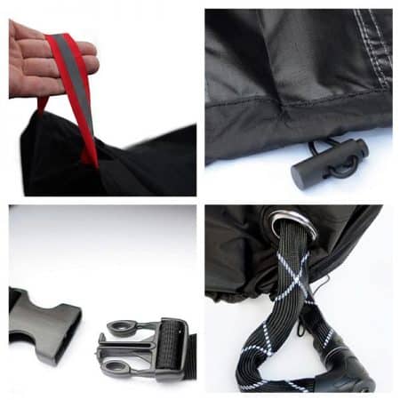 locking bike cover