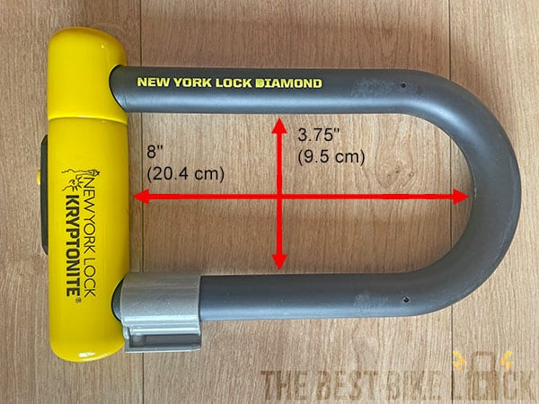 Kryptonite Vehicle Hasp - 8.5" Hardened Steel Security Hasp For Truck, Trailer, Toolbox Locking