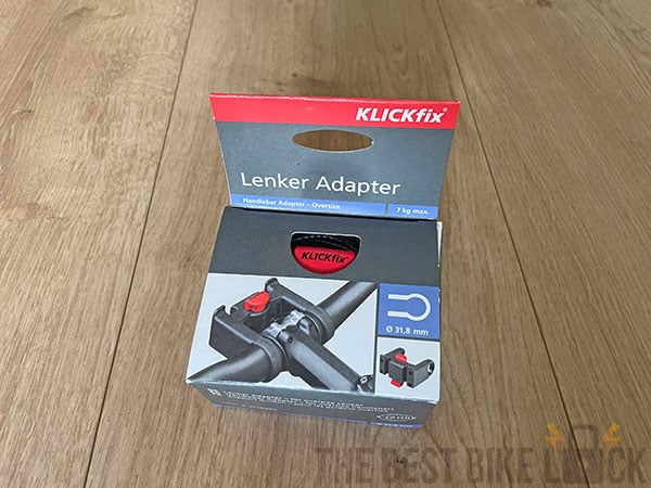 Klickfix Lenker Handlebar Adapter boxed