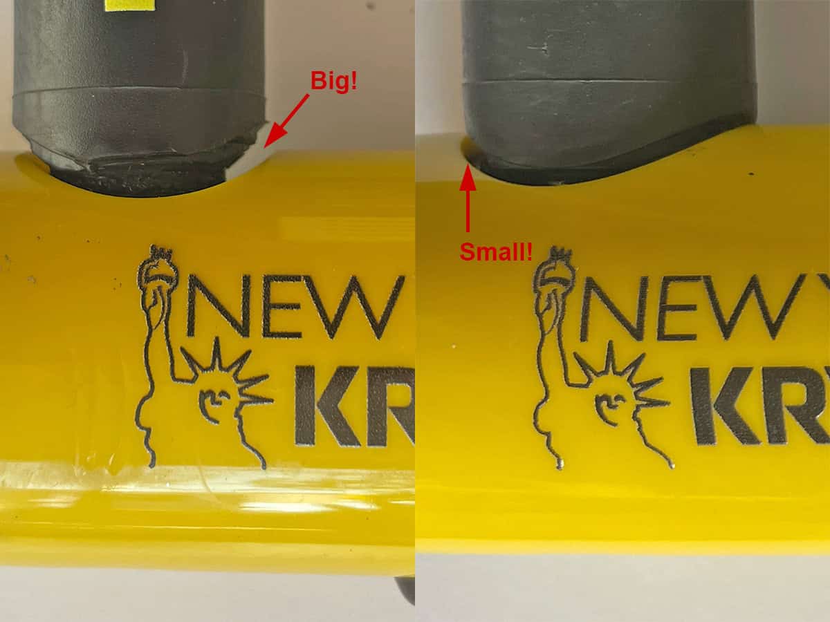 Kryptonite New York Diamond two crossbars