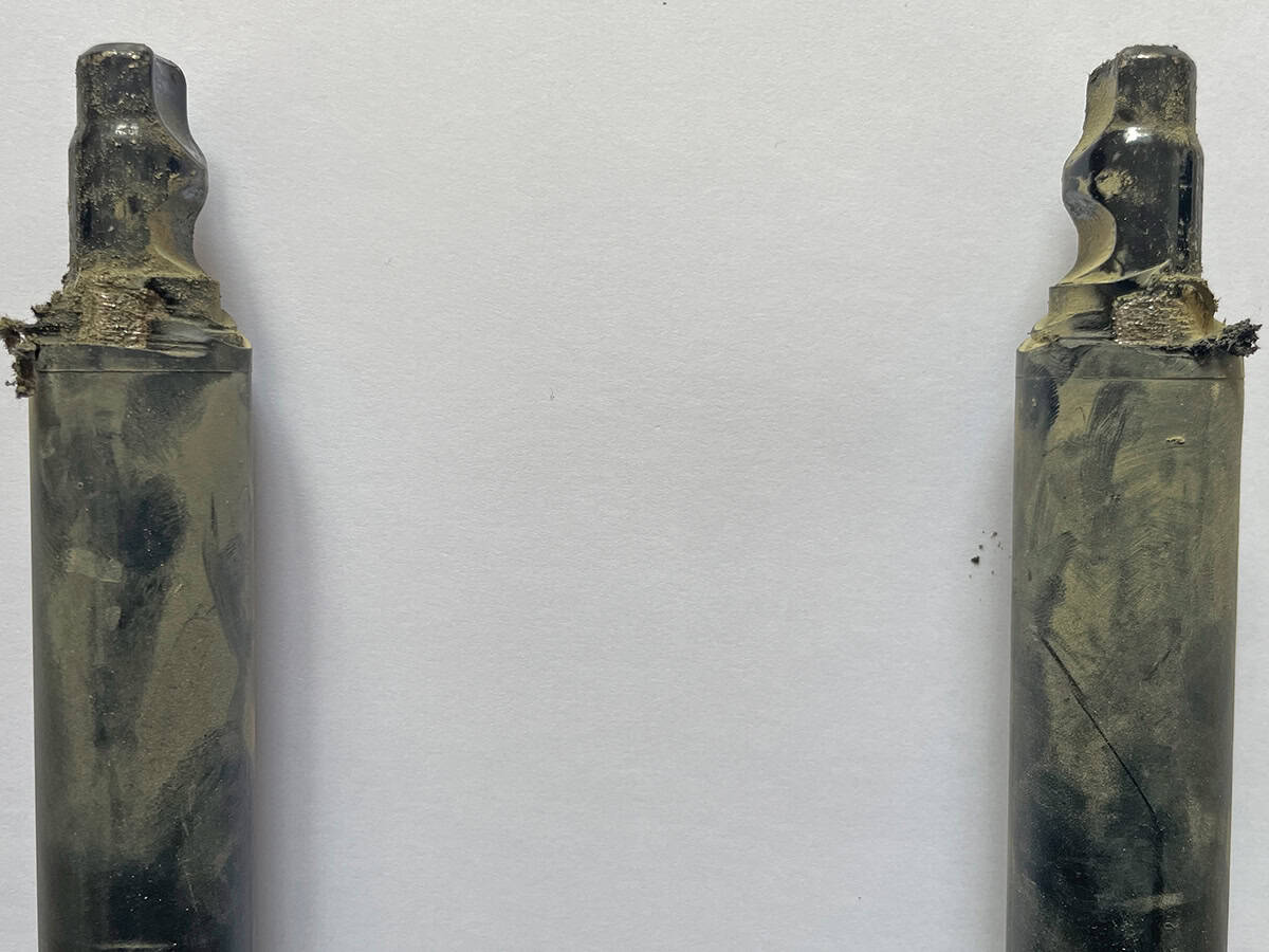 Second lock bought and attacked shackle