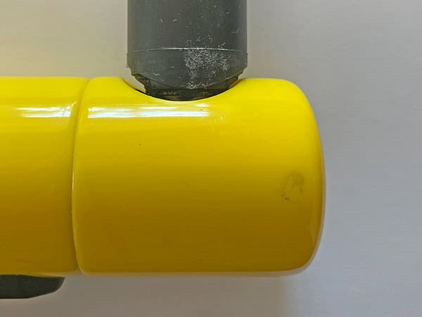 Second lock from Kryptonite not attacked cossbar