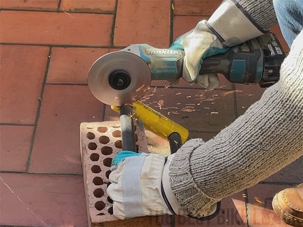 Kryptonite New York Diamond with abrasive disc