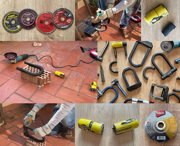 My Testing Methodology for Angle Grinder Resistant Locks