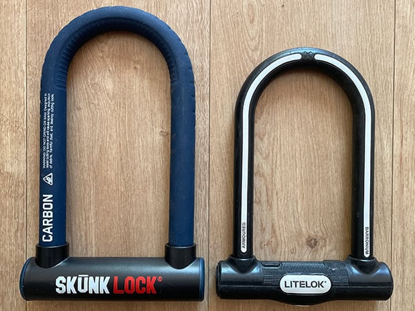 SkunkLock Carbon vs Litelok X1